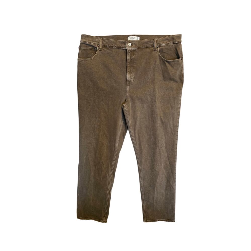 Abercrombie & Fitch Jeans Women Plus Size 20L Brown 90s Straight Ultra High Rise